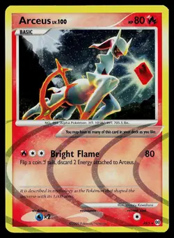 Pokemon Card - Arceus (AR3) Arceus AR3 Holo Holo Rare - Image 1