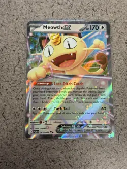 Meowth ex - 062/088 ME03: Perfect Order Pokemon Card TCG - Image 1