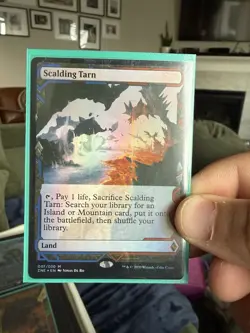 Magic: The Gathering Scalding Tarn Card Zendikar Rising Expeditions Foil - Image 1