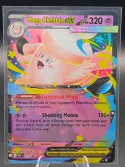 Mega Clefable ex Holo Promo 072 Perfect Order Promo Pokemon Card - Image 1