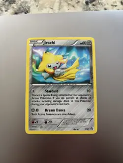 Pokemon Jirachi XY67 Holo Black Star Promo Card NM NO DMG From pack to sleeve - Image 1