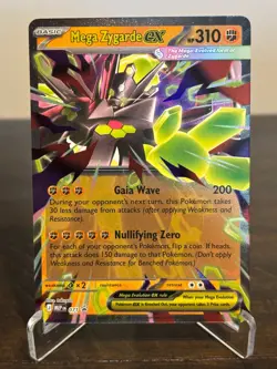 Pokemon Mega Zygarde EX 071 Promo Perfect Order Card - Image 1