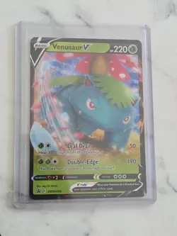 Venusaur V SWSH100 SWSH: Sword & Shield Promo Cards Holo - Image 1