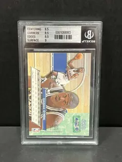 (BGS 8.5) SHAQUILLE O'NEAL 1992-93 FLEER ULTRA ROOKIE RC #328 MAGIC - Image 2