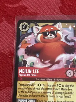 Lorcana Attack of the Vine! - Meilin Lee - Popular Red Panda - 125/204 Legendary - Image 3