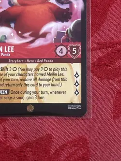 Lorcana Attack of the Vine! - Meilin Lee - Popular Red Panda - 125/204 Legendary - Image 5