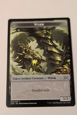 Wurm (029) Token Double Masters Regular - Image 1