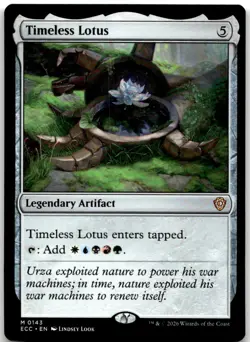 Timeless Lotus 143 Mythic Commander: Lorwyn Eclipsed Magic: The Gathering NM - Image 1