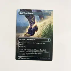 Swiftfoot Boots (Borderless) - MTG - Foundations - NM - Image 1