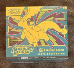 Pokemon TCG: Mega Evolution-Ascended Heroes Pokemon Center Elite Trainer Box - Image 1