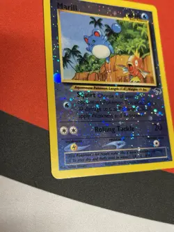 Marill 11/18 - Pokemon Southern Islands Reverse Holo Swirl (MP) - Image 4