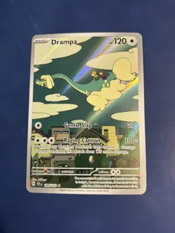 Drampa Illustration Rare 184/162 SV05 Temporal Forces Holo Pokemon Tcg Card NM - Image 1