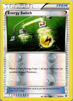 Energy Switch 61/83 Uncommon Generations Pokemon Reverse Holo Near Mint - Image 1
