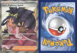 IRIS'S FIGHTING SPIRIT 180/159 ULTRA RARE JOURNEY TOGETHER POKEMON NEAR MINT - Image 3