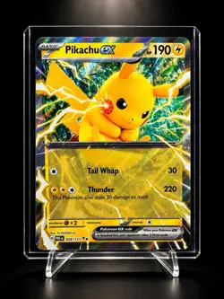 Pikachu ex 028/131 Prismatic Evolutions Pokemon NM - Image 1