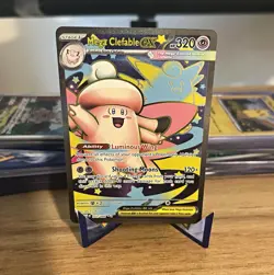 Mega Clefable EX 103/088 Perfect Order Secret Rare Full Art Holo English 320HP - Image 1