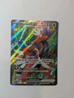 Koraidon ex 231/198 Ultra Rare Scarlet & Violet Pokemon Holo NM - Image 1