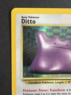1999 Pokemon Fossil Ditto 3/62 | Holo Rare Vintage WOTC TCG | MP - Image 5