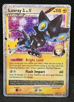Luxray GL LV.X 109/111 Celebrations: Classic Collection Full Art 2021 Pokemon - Image 1