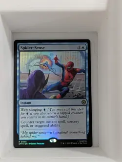 Spider-Sense R0046 Foil Marvel's Spider-Man Magic the Gathering NM - Image 1