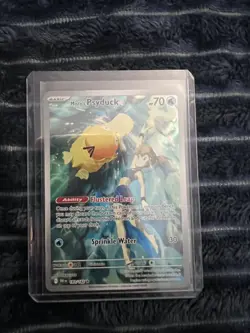 MISTY'S PSYDUCK 193/182 ILLUSTRATION RARE HOLO DESTINED RIVALS NM/M - Image 1