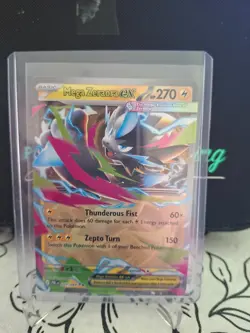 Mega Zeraora EX - 27/84 Pitch Black Pokemon NM - Image 1