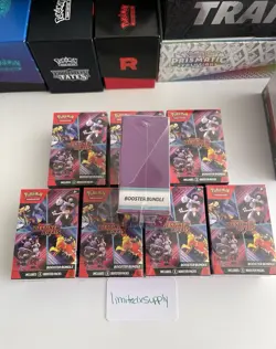 Pokemon Scarlet & Violet Destined Rivals Booster Bundles *NEXT DAY SHIPPING - Image 2