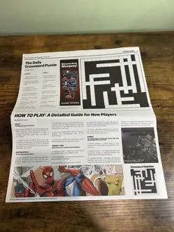 2025 SDCC Marvel Magic The Gathering Spider-Man Daily Bugle Newspaper Playmat - Image 3