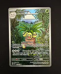 Pokemon TCG Exeggutor 135/132 Mega Evolution Illustration Rare English - Image 1