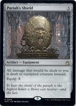Pariah's Shield Ravnica Remastered - Magic MTG NM - Image 1