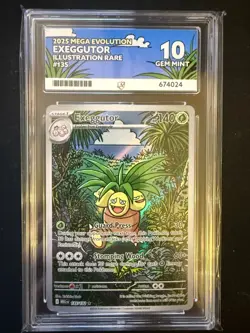 Pokemon TCG ACE 10 Exeggutor 135/132 – Mega Evolutions – IR – Perfect Subs - Image 2