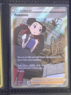Roxanne GG66 Crown Zenith Pokemon English Card NM - Image 1
