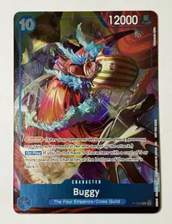 2026 One Piece Buggy (Event Pack Vol. 8) P-098 Promo Card English Foil - Image 1