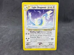 Light Dragonair 22/105 Neo Destiny Regular Pokemon Card - Ungraded - Image 1