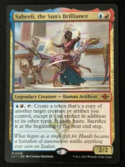 1x MTG Saheeli, the Sun's Brilliance - The Lost Caverns of Ixalan (LCI) #239 - Image 1