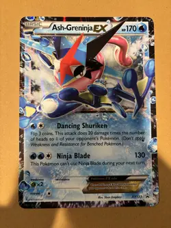Ash-Greninja EX - (XY Black Star Promos) XY133 Jumbo Cards Holo - Image 1