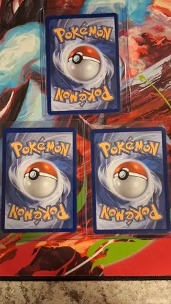 Pokemon TCG Pitch Black 3-Card Holo Lot Gladion 108/084 Manectric Slowbro - Image 5