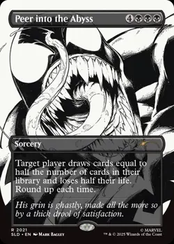 MTG MARVEL Spider-Man Secret Lair Presale Venom Unleashed (Inks) - Image 4