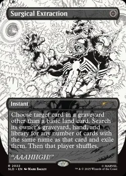 MTG MARVEL Spider-Man Secret Lair Presale Venom Unleashed (Inks) - Image 5