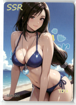 TIFA LOCKHART SSR SSR-041 Femme Fatale 2 Goddess Story Collectible Card - Image 1