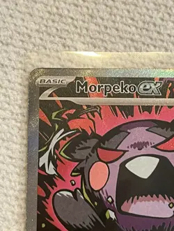 PITCH BLACK, Pokemon TCG Morpeko ex 117/084 Full Art Holo Rare English Card - Image 2