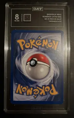 Pokemon Dark Alakazam TCG Team Rocket Card 1/82 Holo Unlimited Rare - Image 2
