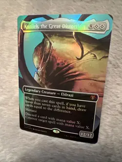 Kozilek, the Great Distortion (Borderless) Commander Masters Foil - Image 2