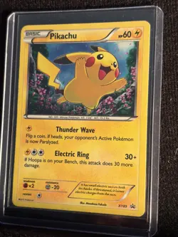 Pokemon Card Pikachu XY89 Black Star Promo Holo Collector Chest 2015 - Image 1