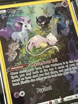 Mew GG10/GG70 Crown Zenith Galarian Gallery 2023 Pokemon TCG Ace 9 Grade Mint - Image 2