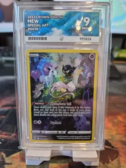 Pokemon TCG Crown Zenith: Mew Galarian Gallery GG10/GG70 Ace 9 - Image 1