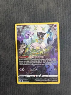 Pokemon TCG Mew GG10/GG70 Crown Zenith Galarian Gallery Holo Card NM/M Condition - Image 1