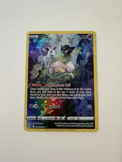 Pokemon TCG - Mew GG10/GG70 Crown Zenith Galarian Gallery Full Art Holo - Image 1