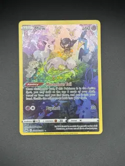 Pokemon Mew TCG Crown Zenith Galarian Gallery Holo Card GG10/GG70 - Image 3