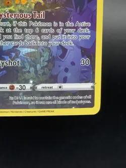 Pokemon TCG Mew GG10/GG70 Crown Zenith Galarian Gallery Sleeping Mew Near Mint - Image 5